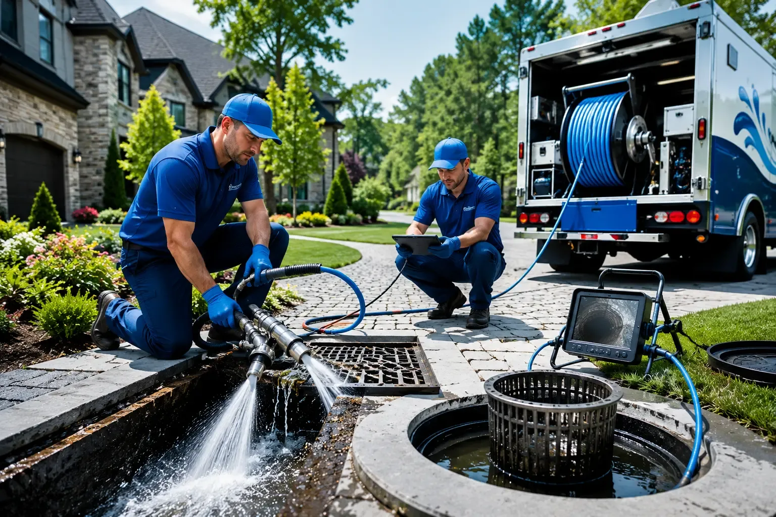 Local outdoor drain cleaning professionals in Elverson, PA